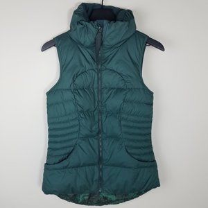 LULULEMON Fluffin Awesome Vest | Gator Green | 6